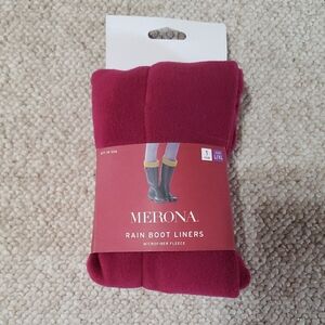 Merona Red Rain Boot Liners